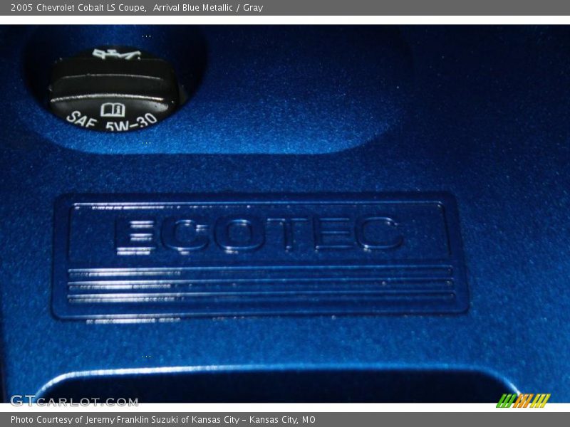 Arrival Blue Metallic / Gray 2005 Chevrolet Cobalt LS Coupe