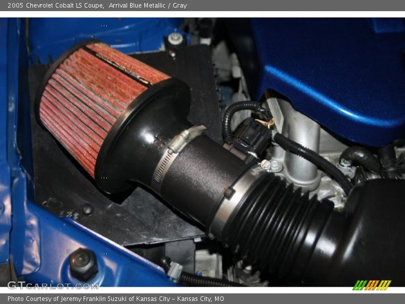 Arrival Blue Metallic / Gray 2005 Chevrolet Cobalt LS Coupe