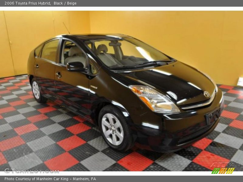 Black / Beige 2006 Toyota Prius Hybrid