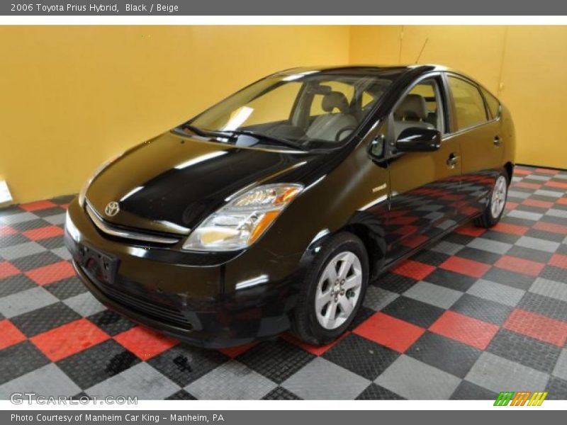 Black / Beige 2006 Toyota Prius Hybrid