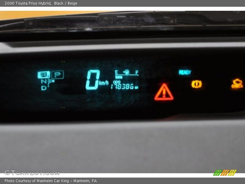 Black / Beige 2006 Toyota Prius Hybrid