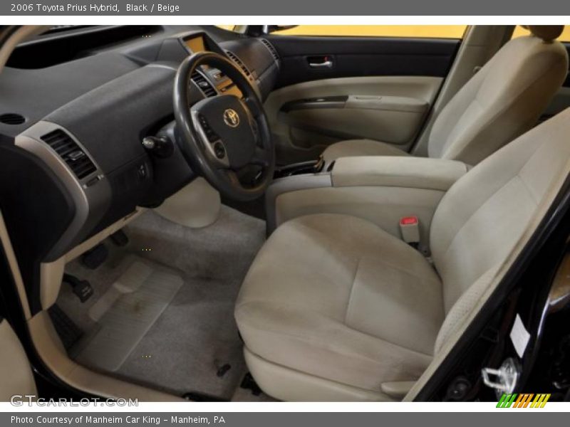 Black / Beige 2006 Toyota Prius Hybrid