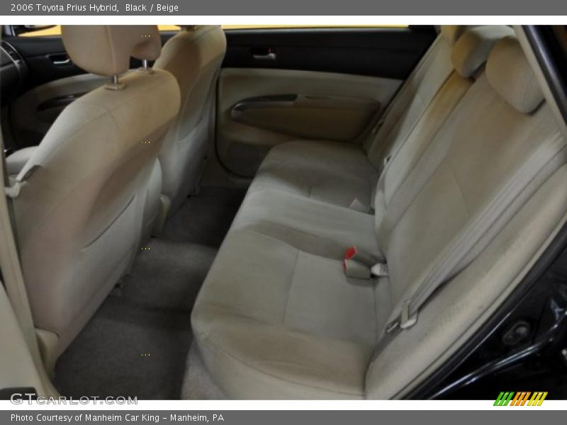 Black / Beige 2006 Toyota Prius Hybrid