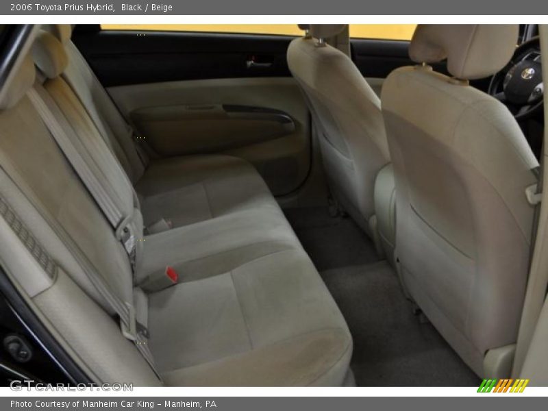 Black / Beige 2006 Toyota Prius Hybrid