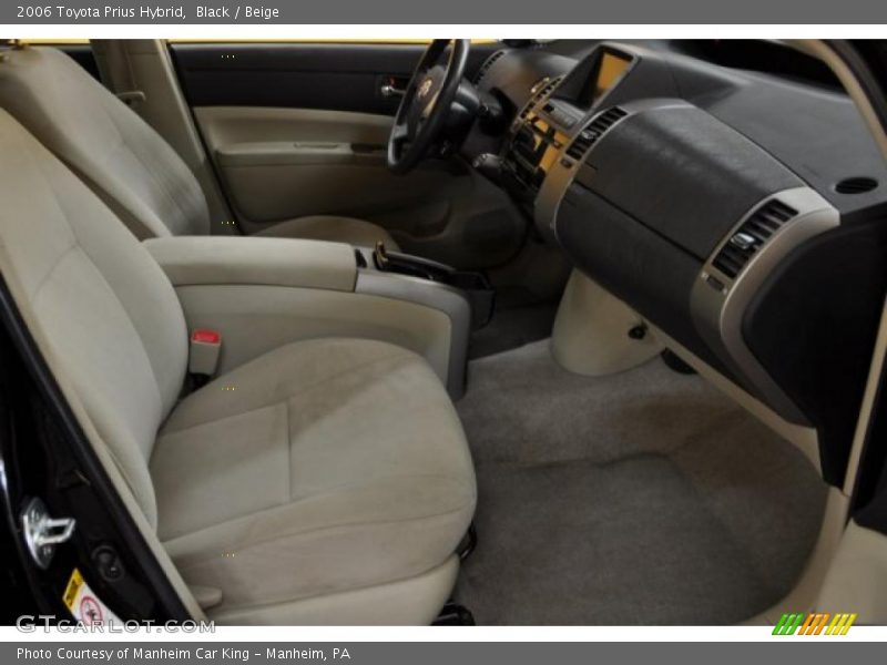 Black / Beige 2006 Toyota Prius Hybrid