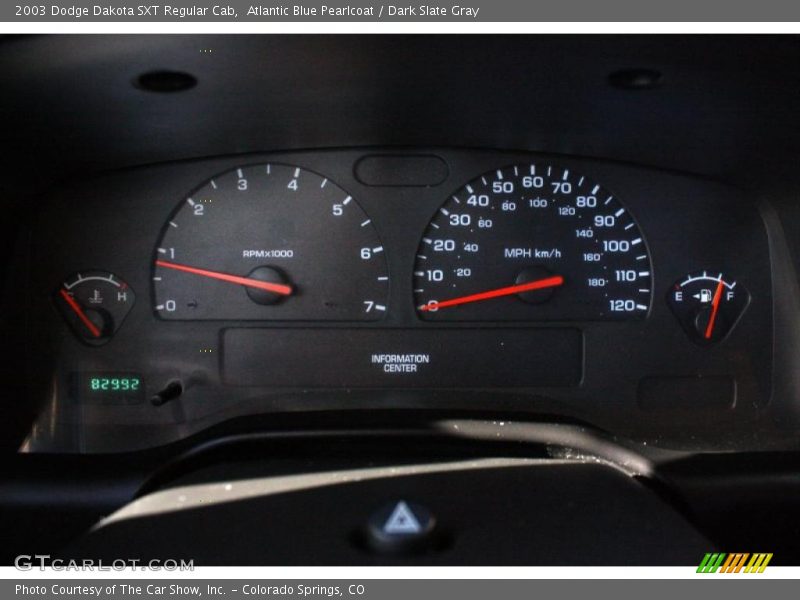  2003 Dakota SXT Regular Cab SXT Regular Cab Gauges