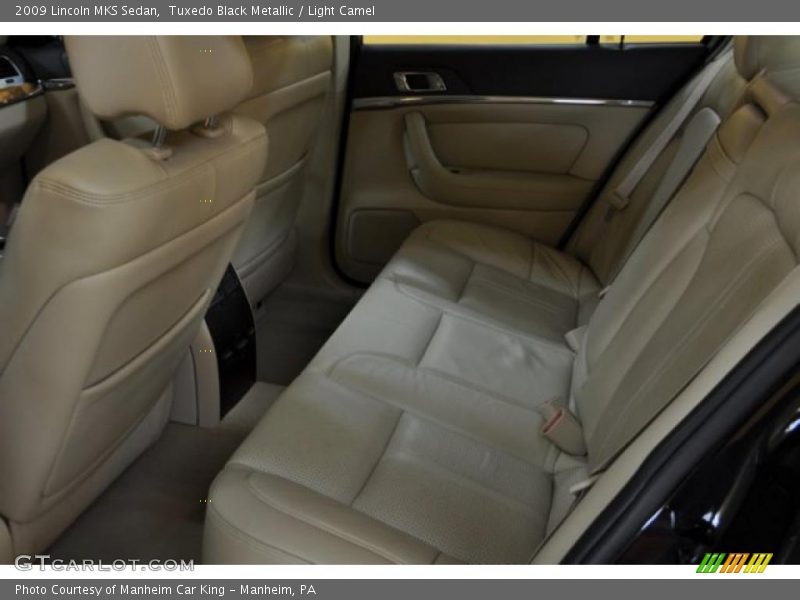 Tuxedo Black Metallic / Light Camel 2009 Lincoln MKS Sedan