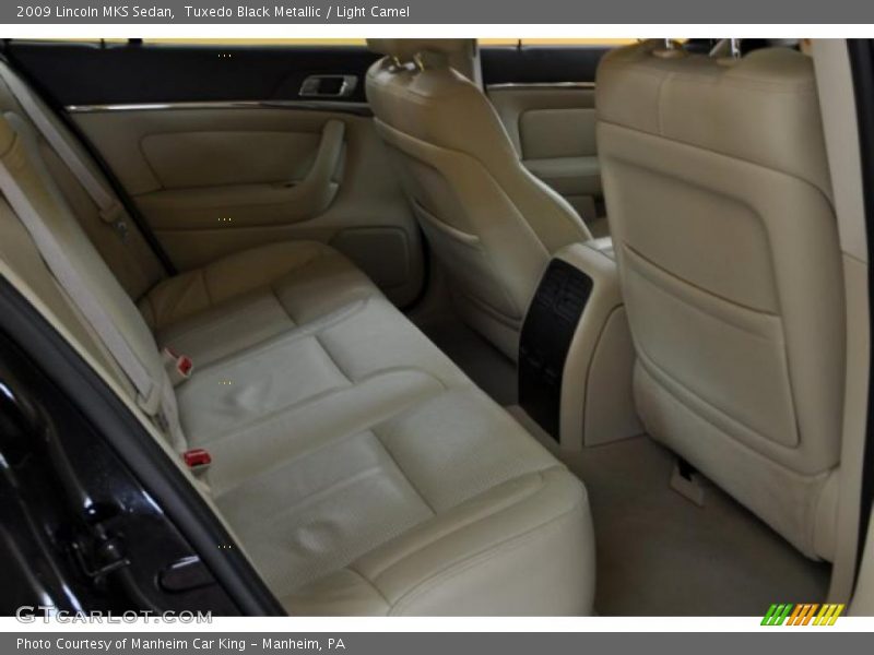 Tuxedo Black Metallic / Light Camel 2009 Lincoln MKS Sedan