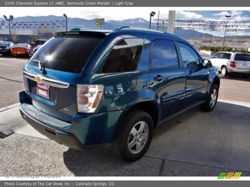 Bermuda Green Metallic / Light Gray 2006 Chevrolet Equinox LT AWD