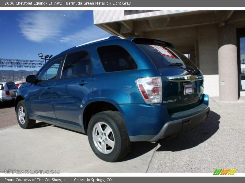 Bermuda Green Metallic / Light Gray 2006 Chevrolet Equinox LT AWD