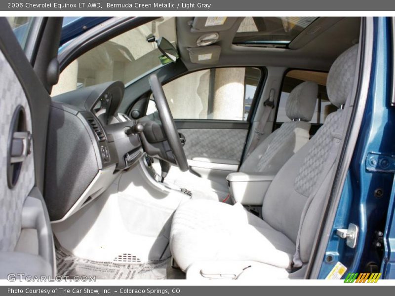 Bermuda Green Metallic / Light Gray 2006 Chevrolet Equinox LT AWD
