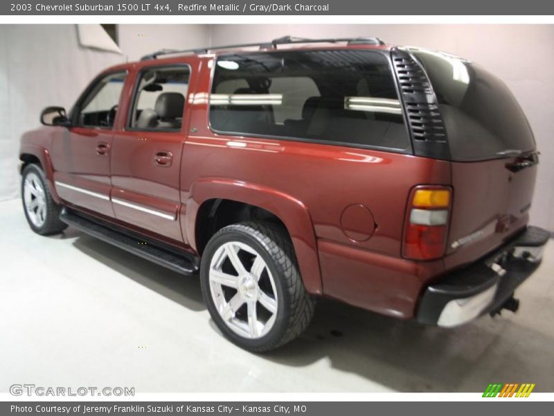 Redfire Metallic / Gray/Dark Charcoal 2003 Chevrolet Suburban 1500 LT 4x4