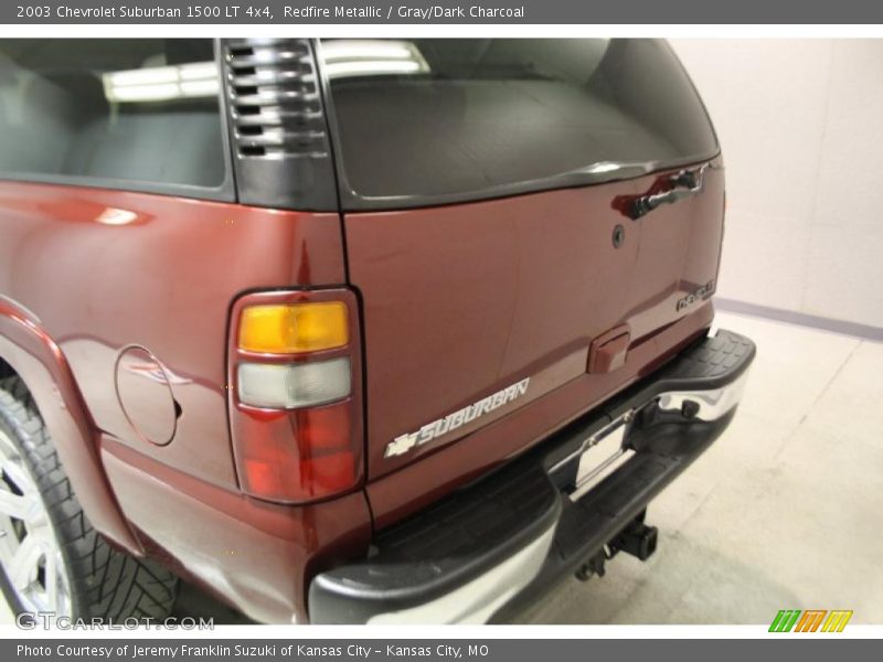 Redfire Metallic / Gray/Dark Charcoal 2003 Chevrolet Suburban 1500 LT 4x4