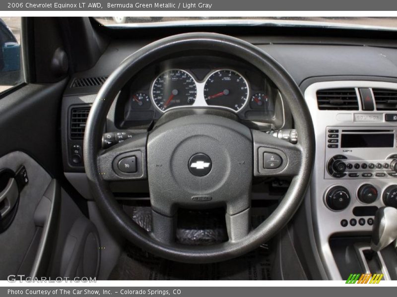 Bermuda Green Metallic / Light Gray 2006 Chevrolet Equinox LT AWD