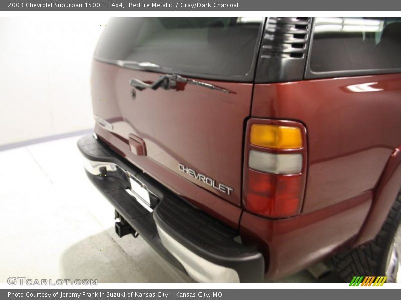 Redfire Metallic / Gray/Dark Charcoal 2003 Chevrolet Suburban 1500 LT 4x4