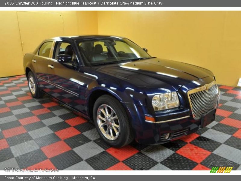 Midnight Blue Pearlcoat / Dark Slate Gray/Medium Slate Gray 2005 Chrysler 300 Touring