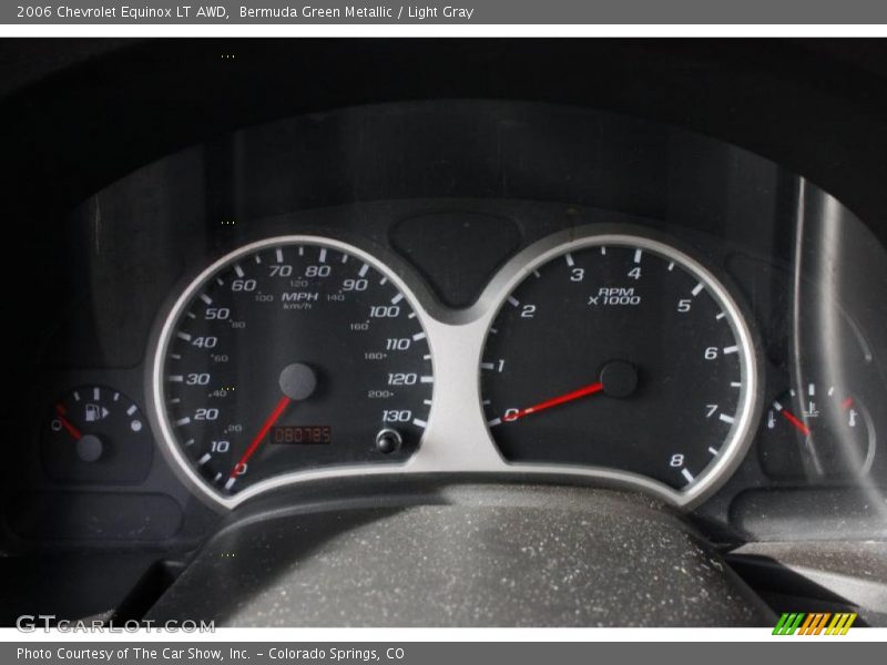 Bermuda Green Metallic / Light Gray 2006 Chevrolet Equinox LT AWD