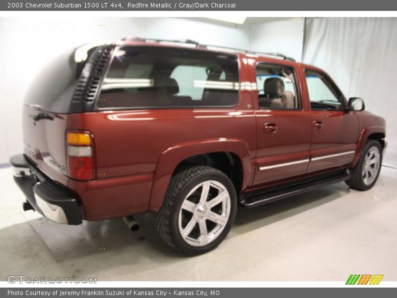 Redfire Metallic / Gray/Dark Charcoal 2003 Chevrolet Suburban 1500 LT 4x4