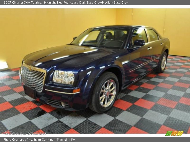 Midnight Blue Pearlcoat / Dark Slate Gray/Medium Slate Gray 2005 Chrysler 300 Touring