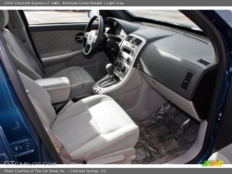 Bermuda Green Metallic / Light Gray 2006 Chevrolet Equinox LT AWD