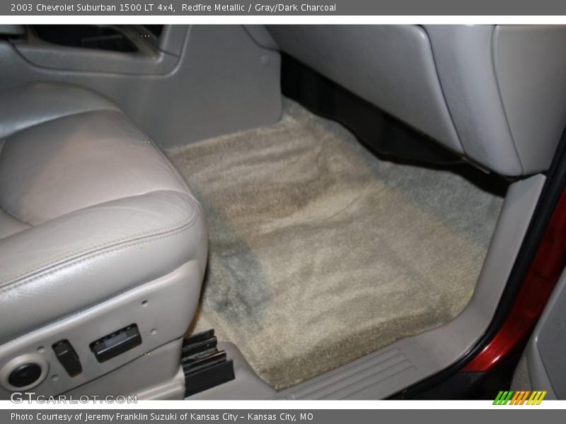 Redfire Metallic / Gray/Dark Charcoal 2003 Chevrolet Suburban 1500 LT 4x4