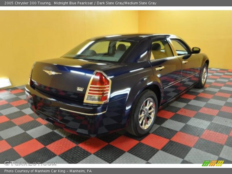 Midnight Blue Pearlcoat / Dark Slate Gray/Medium Slate Gray 2005 Chrysler 300 Touring