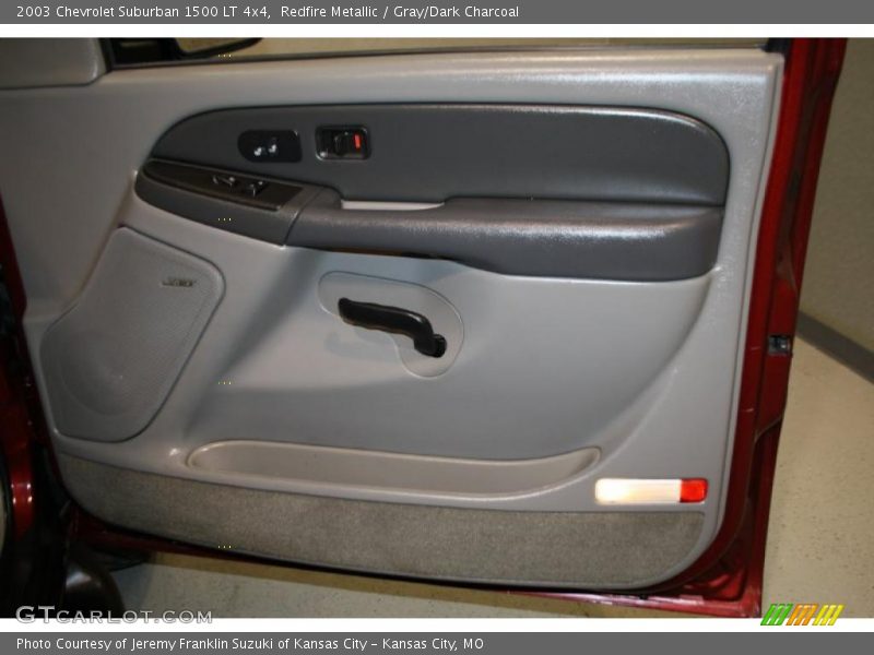 Redfire Metallic / Gray/Dark Charcoal 2003 Chevrolet Suburban 1500 LT 4x4