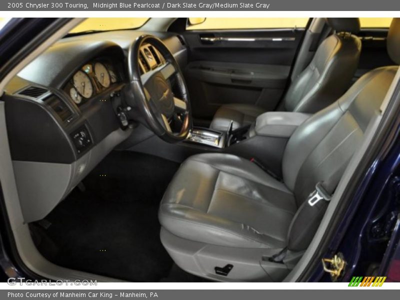 Midnight Blue Pearlcoat / Dark Slate Gray/Medium Slate Gray 2005 Chrysler 300 Touring