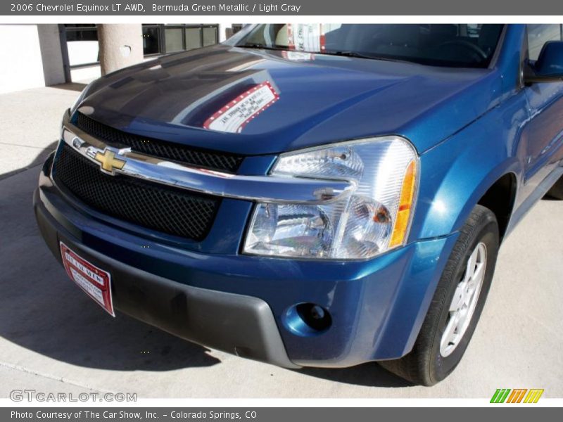 Bermuda Green Metallic / Light Gray 2006 Chevrolet Equinox LT AWD