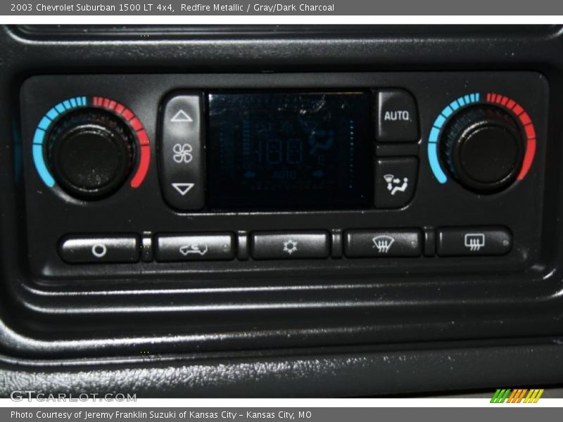 Redfire Metallic / Gray/Dark Charcoal 2003 Chevrolet Suburban 1500 LT 4x4