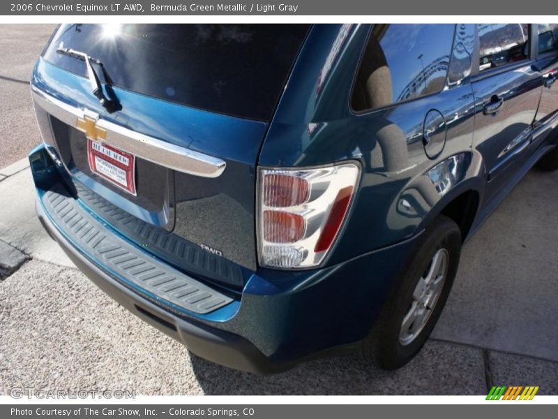 Bermuda Green Metallic / Light Gray 2006 Chevrolet Equinox LT AWD