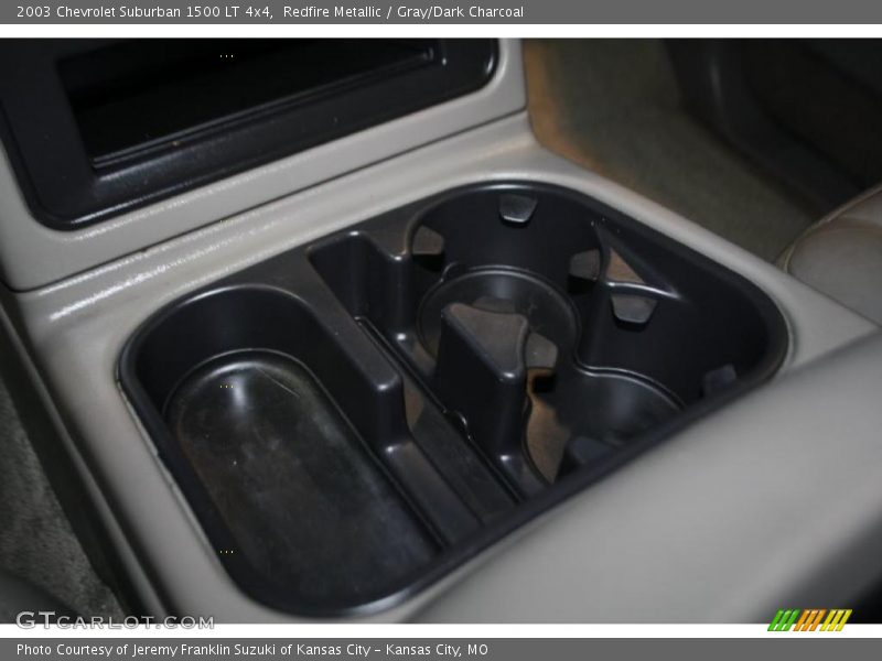 Redfire Metallic / Gray/Dark Charcoal 2003 Chevrolet Suburban 1500 LT 4x4