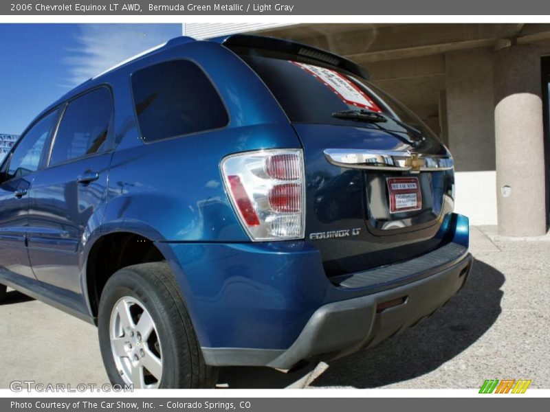 Bermuda Green Metallic / Light Gray 2006 Chevrolet Equinox LT AWD