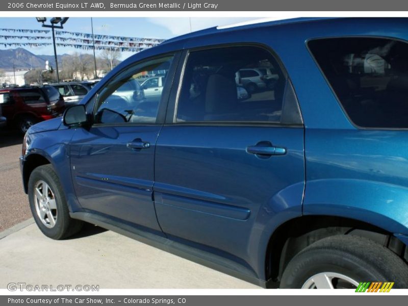 Bermuda Green Metallic / Light Gray 2006 Chevrolet Equinox LT AWD