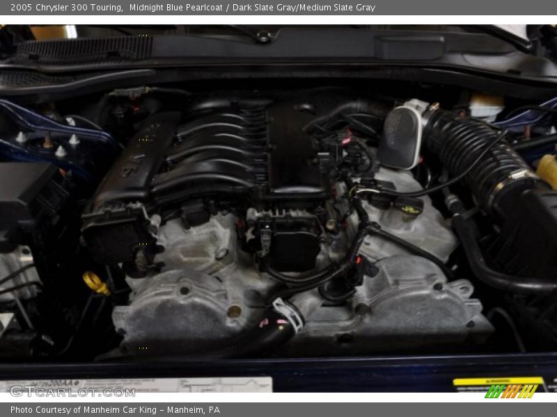 Midnight Blue Pearlcoat / Dark Slate Gray/Medium Slate Gray 2005 Chrysler 300 Touring