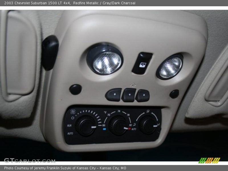 Redfire Metallic / Gray/Dark Charcoal 2003 Chevrolet Suburban 1500 LT 4x4