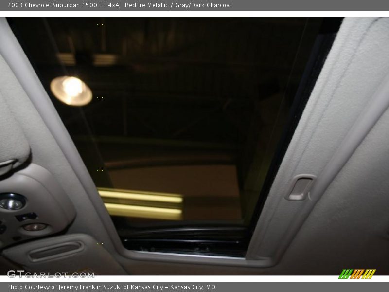 Redfire Metallic / Gray/Dark Charcoal 2003 Chevrolet Suburban 1500 LT 4x4
