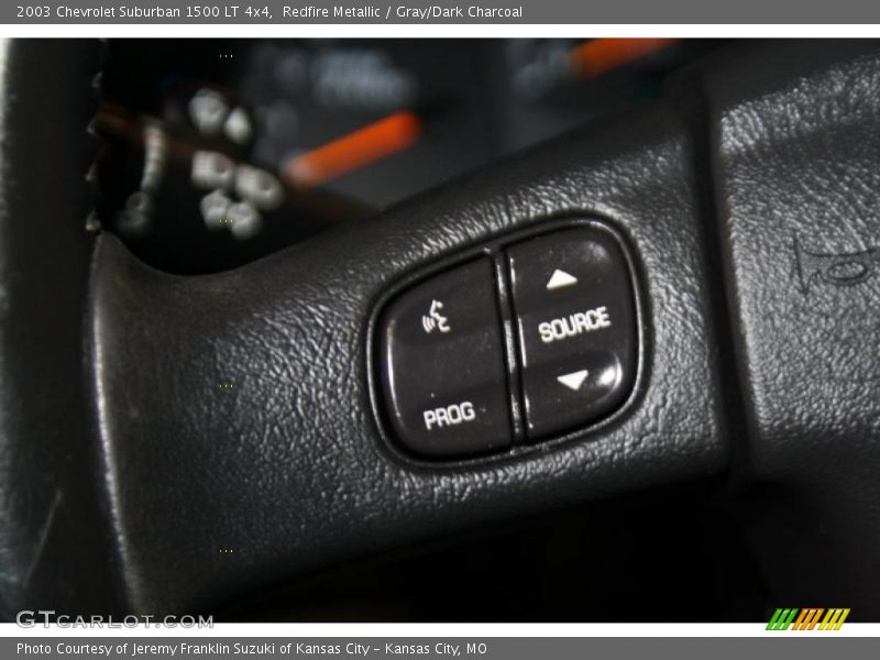 Redfire Metallic / Gray/Dark Charcoal 2003 Chevrolet Suburban 1500 LT 4x4