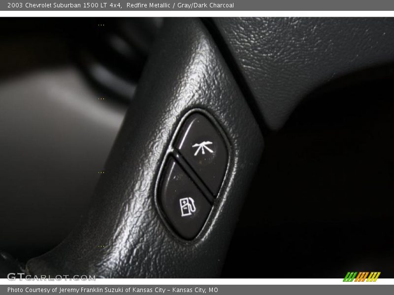 Redfire Metallic / Gray/Dark Charcoal 2003 Chevrolet Suburban 1500 LT 4x4