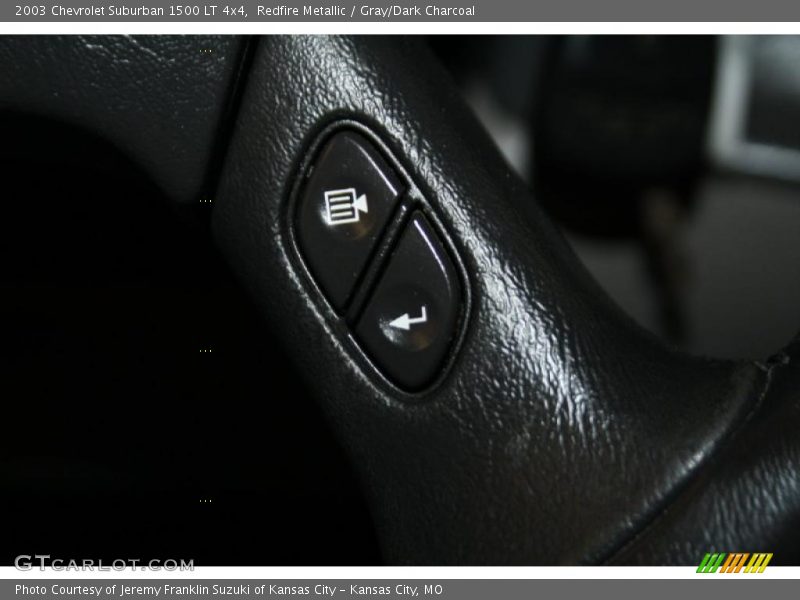 Redfire Metallic / Gray/Dark Charcoal 2003 Chevrolet Suburban 1500 LT 4x4