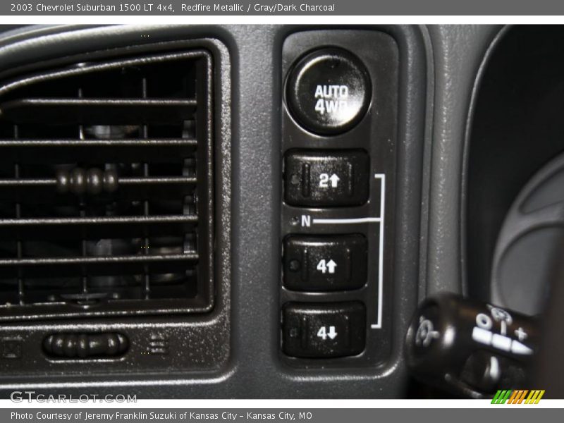 Redfire Metallic / Gray/Dark Charcoal 2003 Chevrolet Suburban 1500 LT 4x4