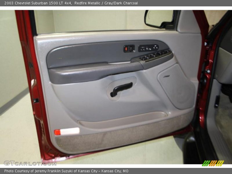 Redfire Metallic / Gray/Dark Charcoal 2003 Chevrolet Suburban 1500 LT 4x4