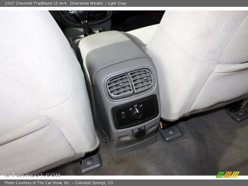 Silverstone Metallic / Light Gray 2007 Chevrolet TrailBlazer LS 4x4
