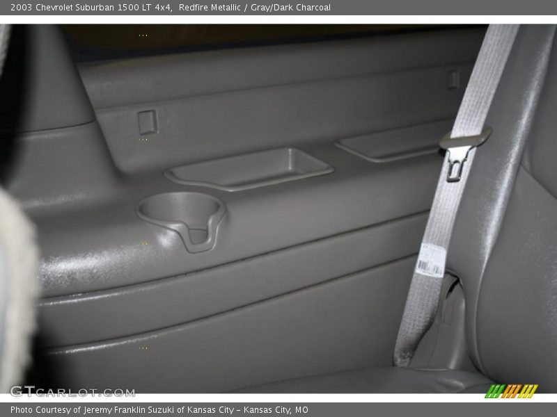 Redfire Metallic / Gray/Dark Charcoal 2003 Chevrolet Suburban 1500 LT 4x4