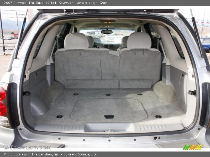 Silverstone Metallic / Light Gray 2007 Chevrolet TrailBlazer LS 4x4