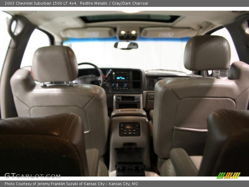 Redfire Metallic / Gray/Dark Charcoal 2003 Chevrolet Suburban 1500 LT 4x4