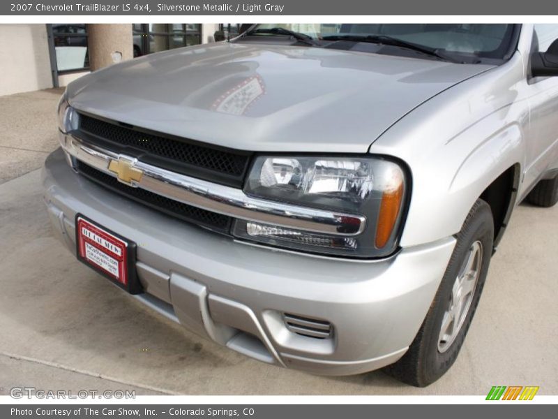 Silverstone Metallic / Light Gray 2007 Chevrolet TrailBlazer LS 4x4