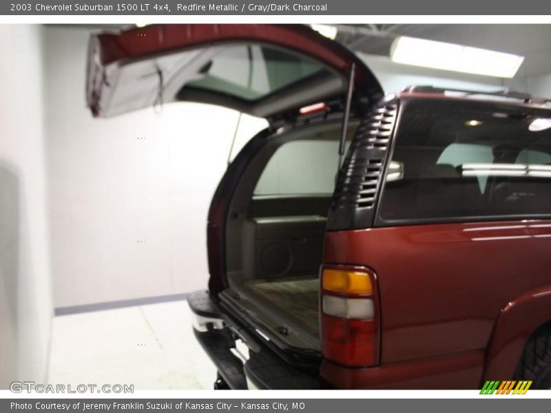 Redfire Metallic / Gray/Dark Charcoal 2003 Chevrolet Suburban 1500 LT 4x4