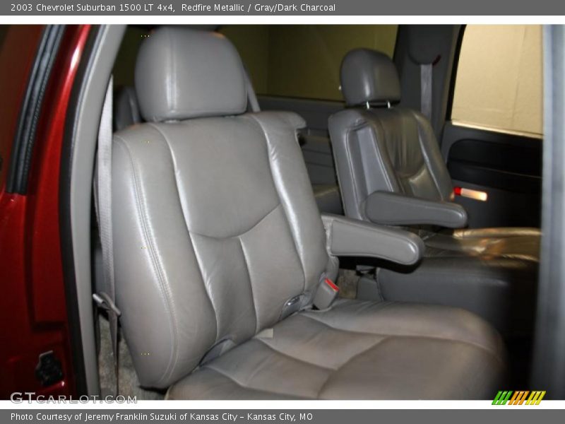 Redfire Metallic / Gray/Dark Charcoal 2003 Chevrolet Suburban 1500 LT 4x4