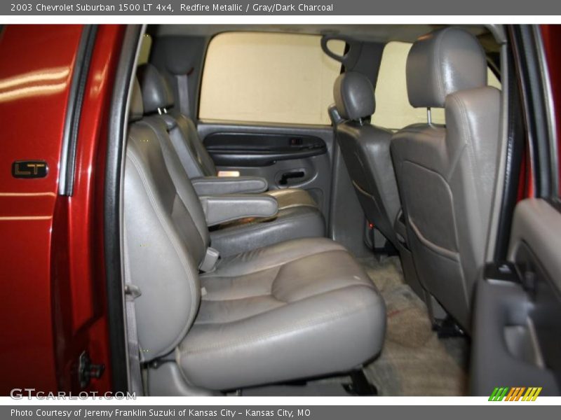 Redfire Metallic / Gray/Dark Charcoal 2003 Chevrolet Suburban 1500 LT 4x4